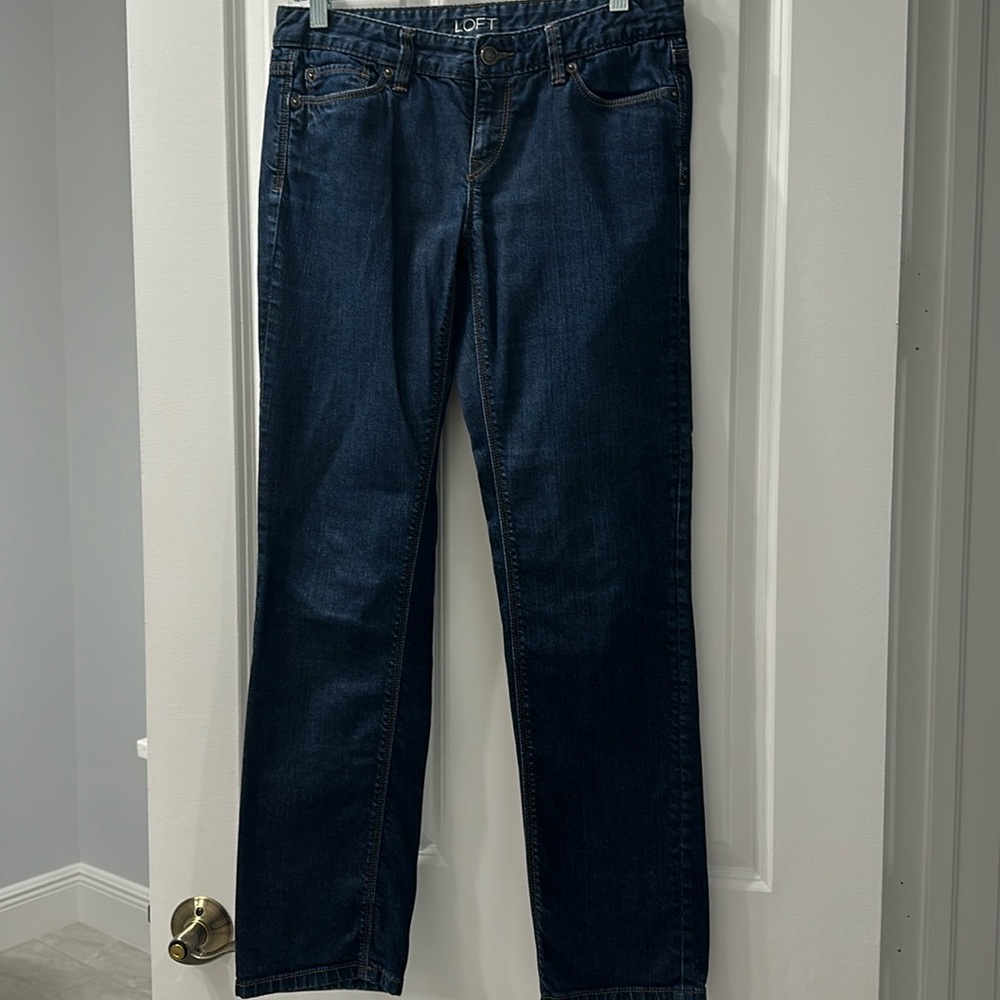 Women’s Loft Modern Straight Jeans